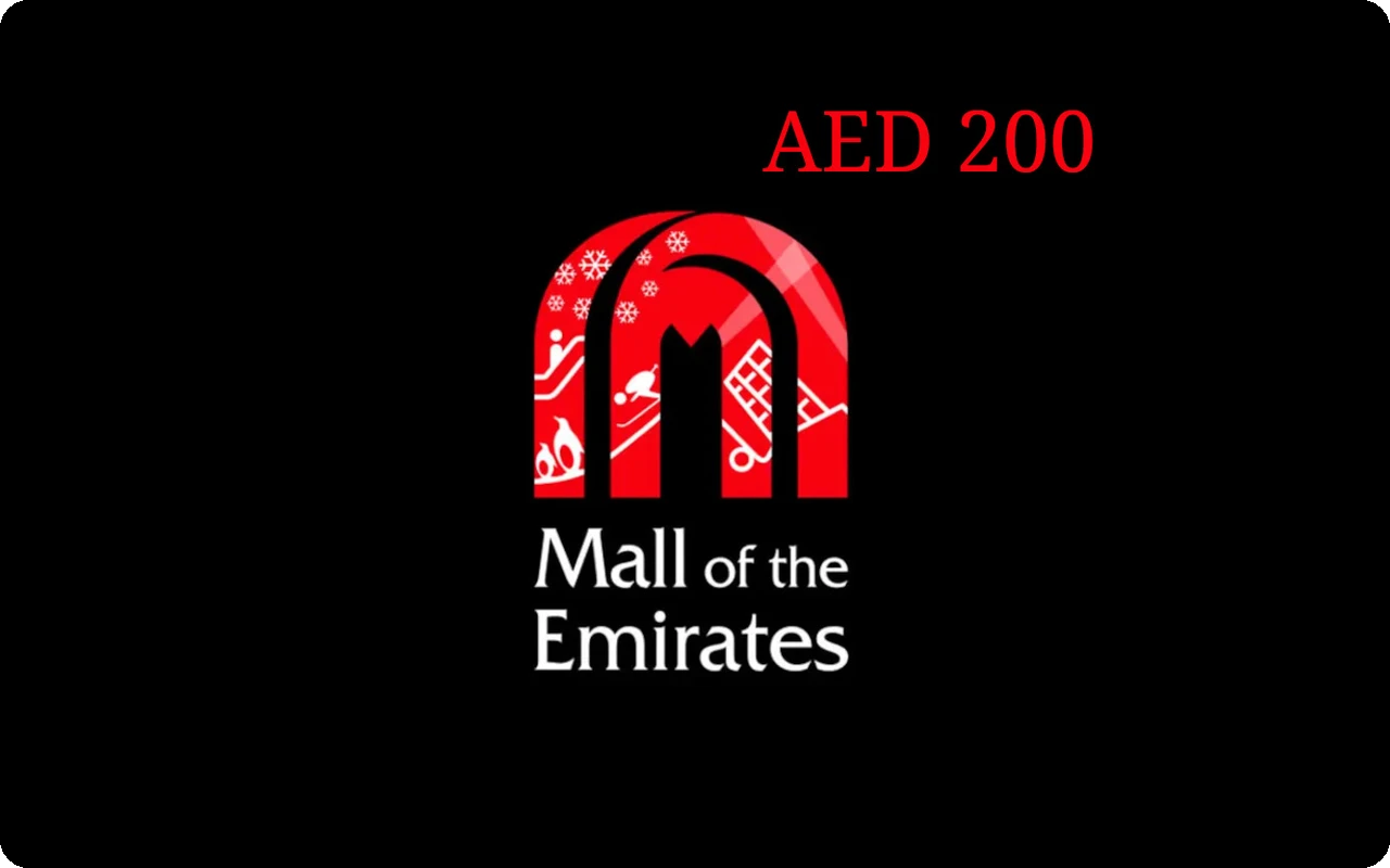 Mall Of The Emirates 200 AED Gift Card (United Arab Emirates)