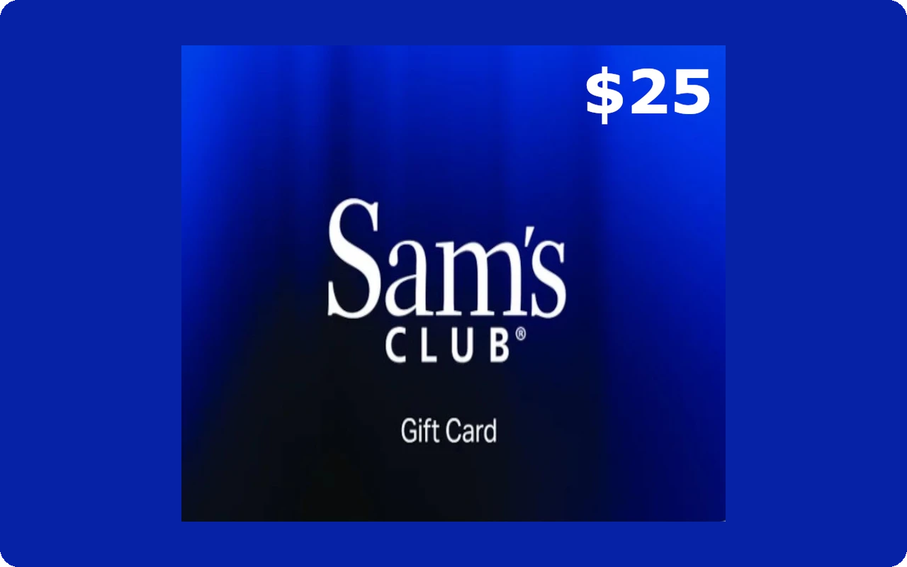 Sam's Club $25 Gift Card (United States)