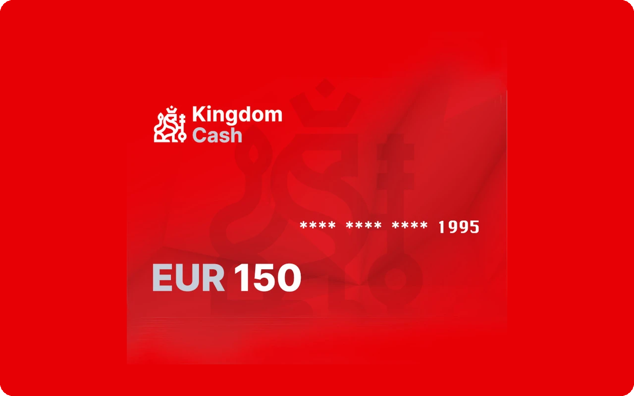 Kingdomcash €150 Gift Card (Europe)