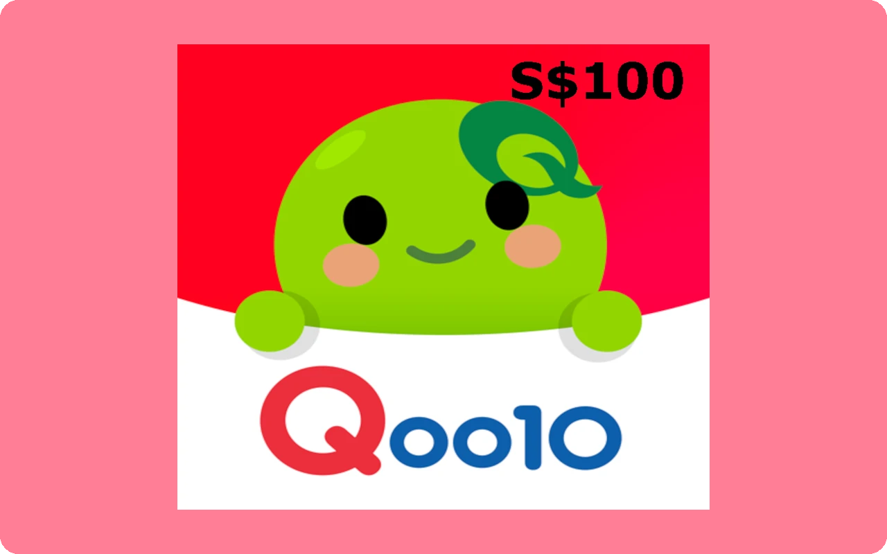 Qoo10 $100 Gift Card (Singapore)