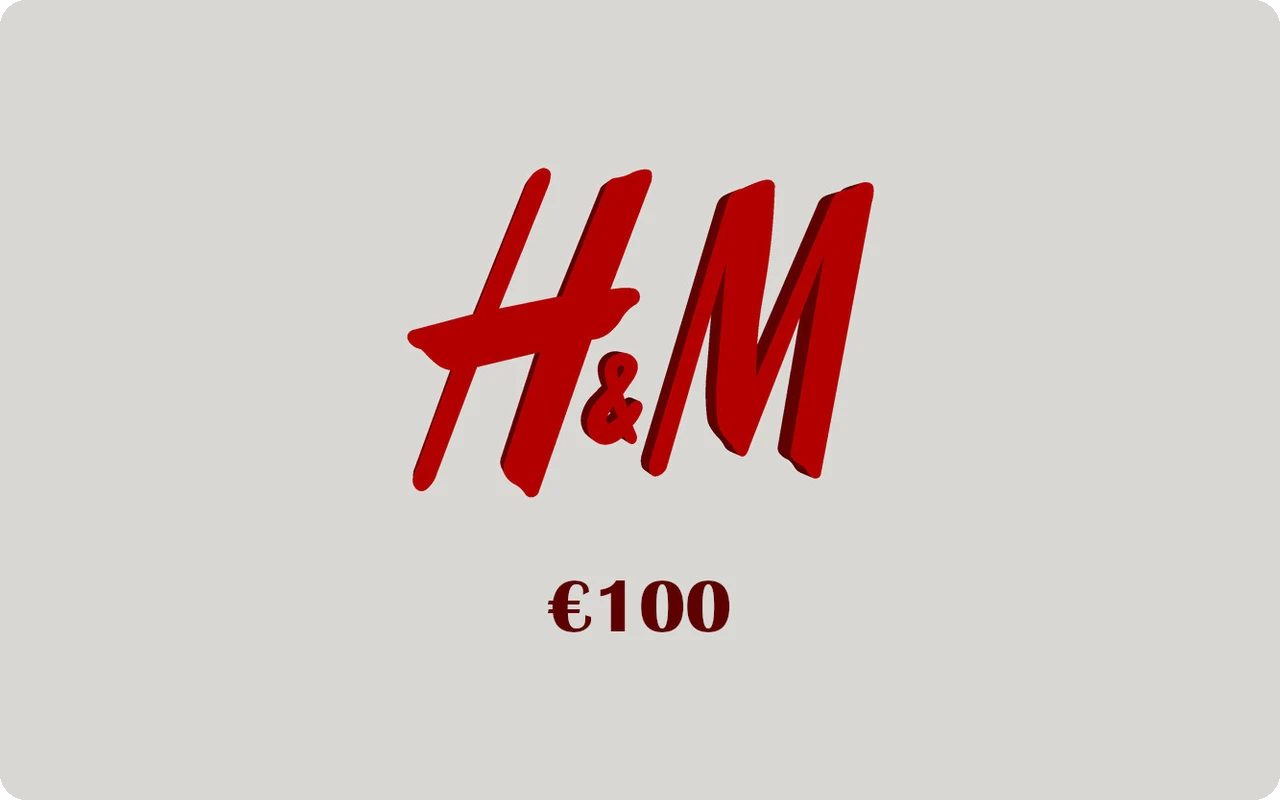 H&M €100 Gift Card (Slovakia)