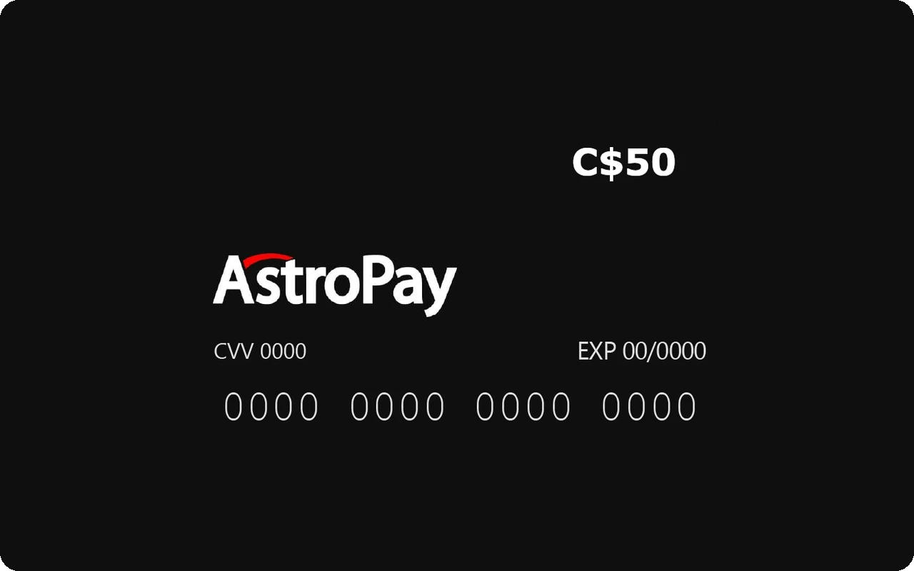 AstroPay $50 Gift Card (Canada)