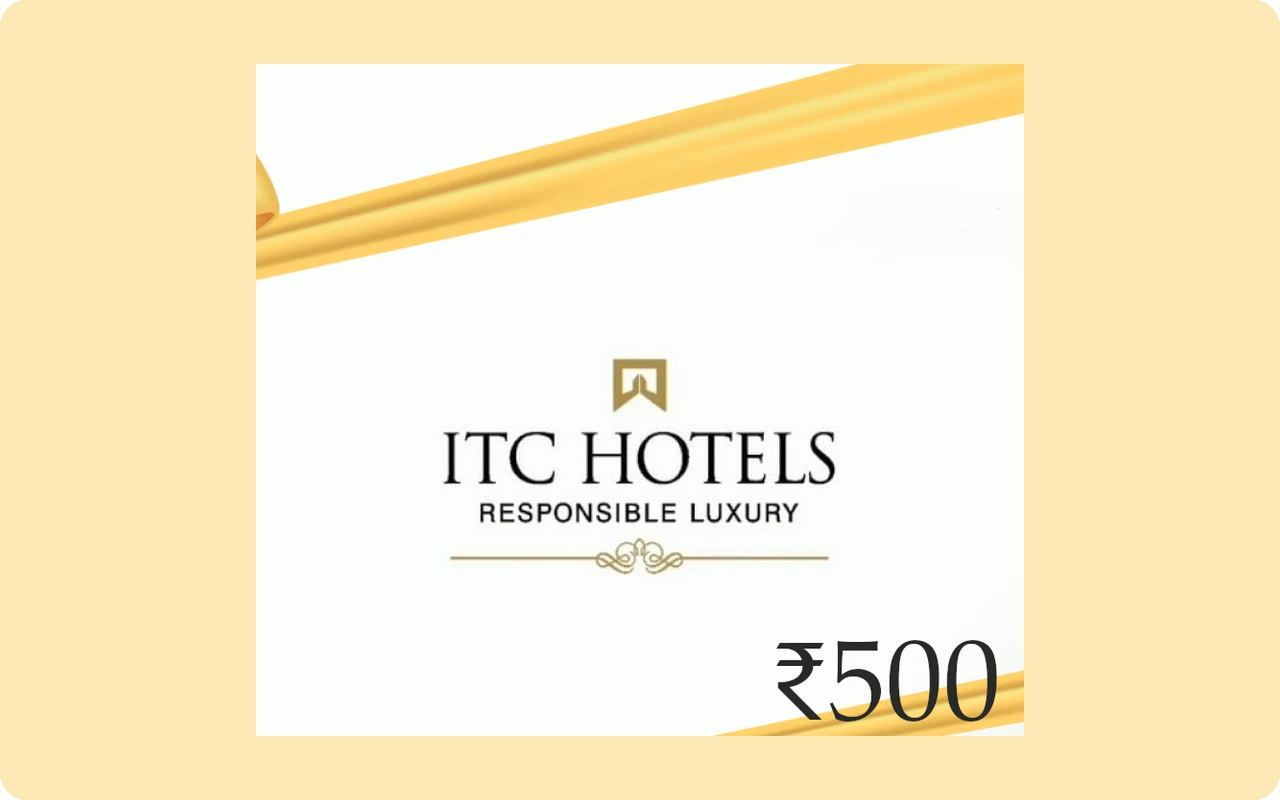 ITC Hotels ₹500 Gift Card (India)
