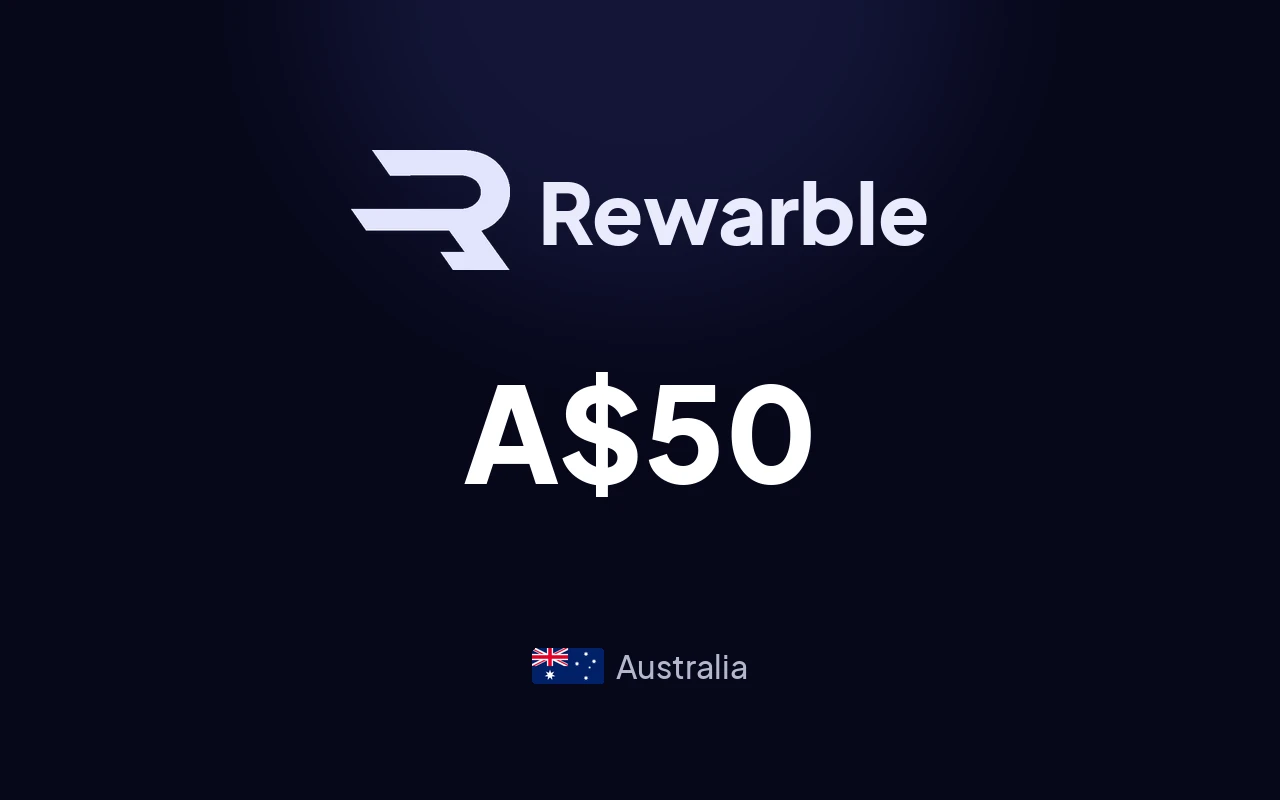 Rewarble Revolut A$50 Gift Card (Australia)