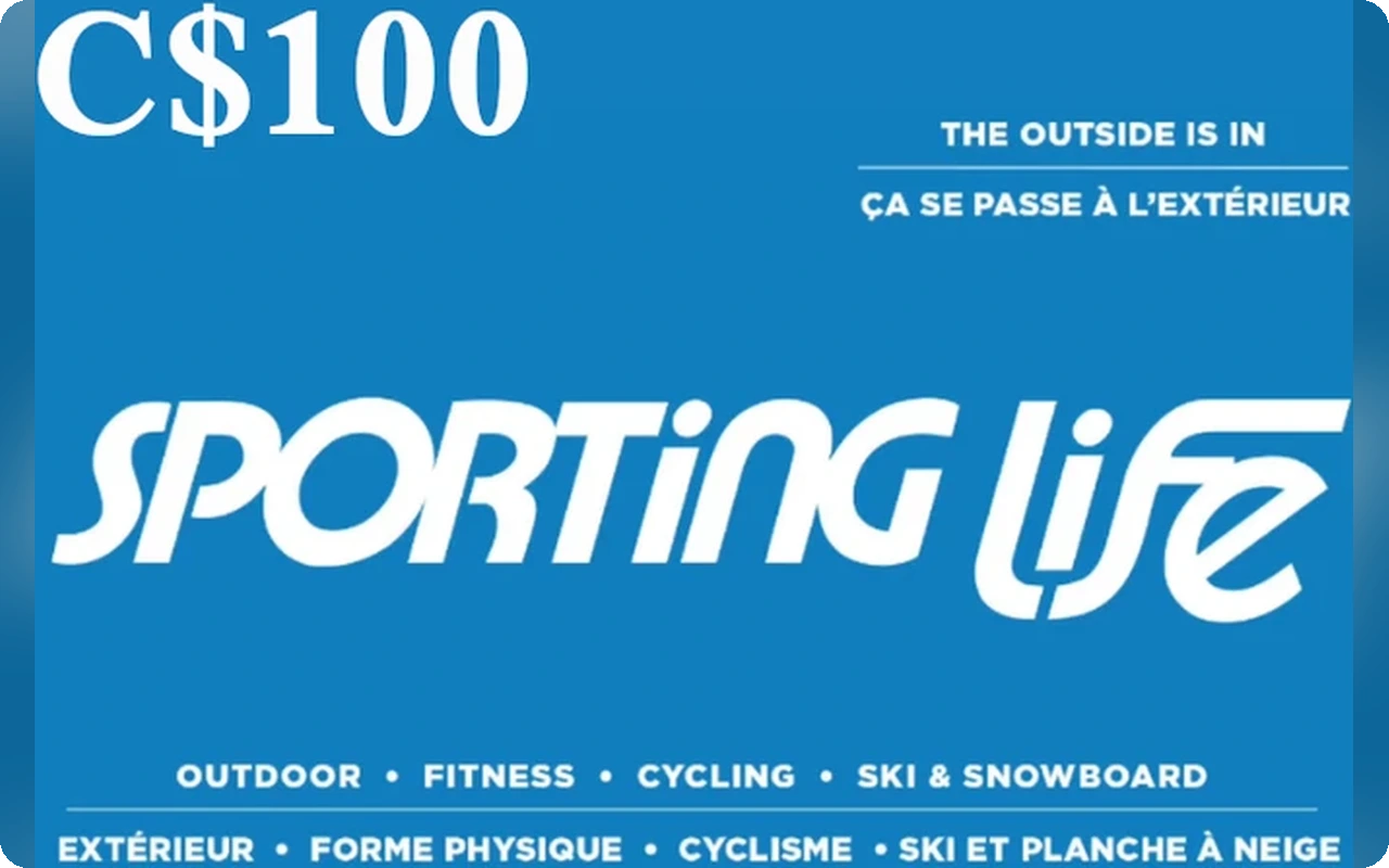 Sporting Life C$100 Gift Card (Canada)