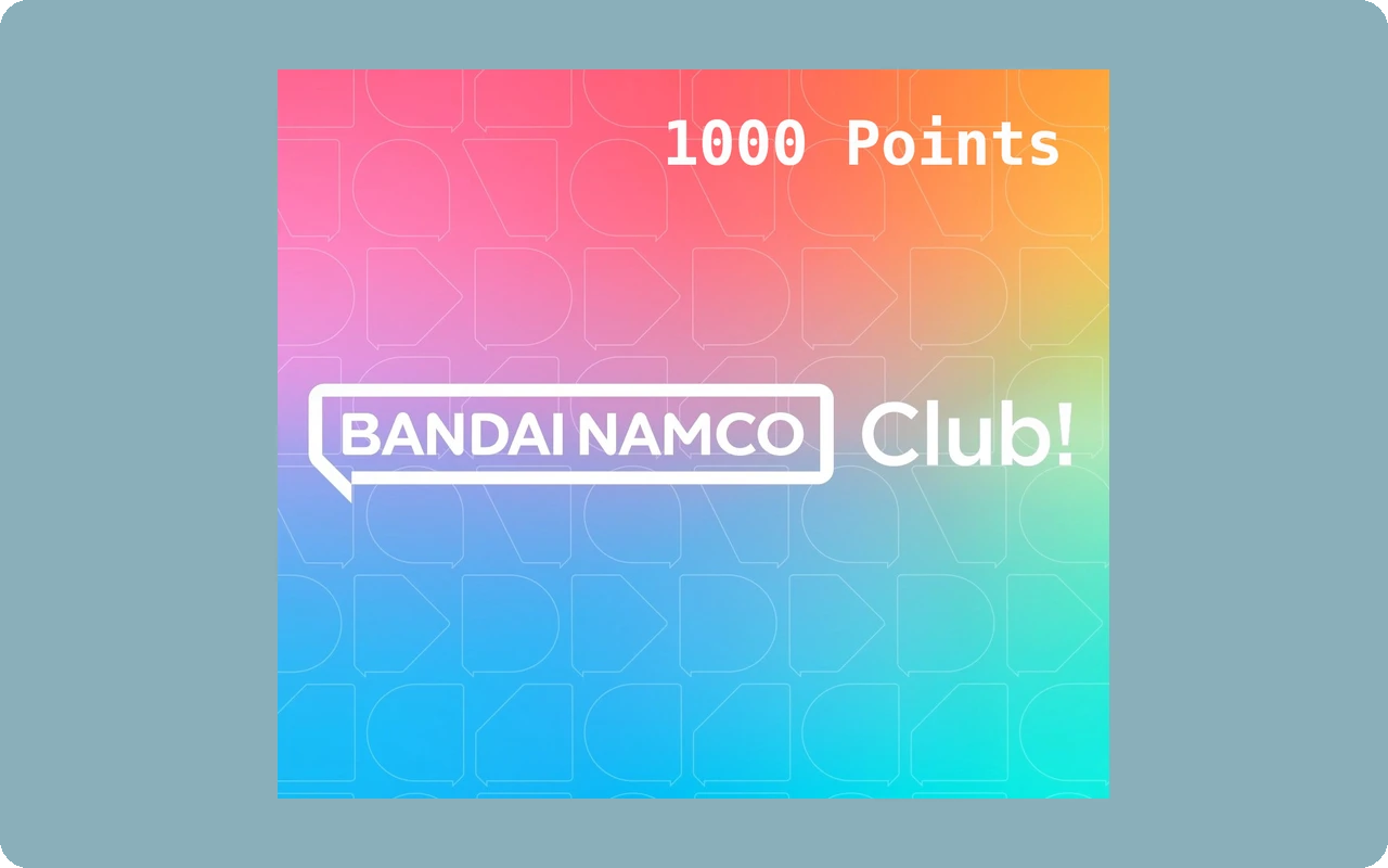 Bandai Namco Club 1000 Gift Card