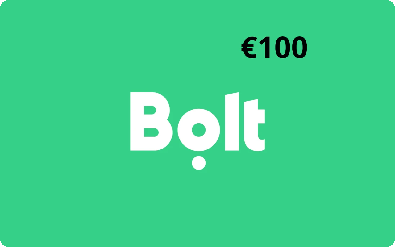 Bolt €100 Gift Card (Spain)