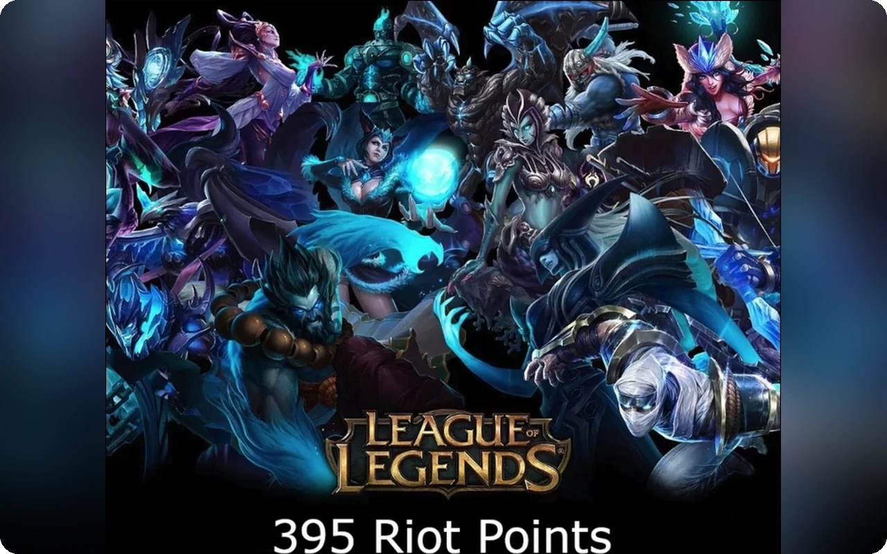 League of Legends 395 Gift Card (New Zealand)