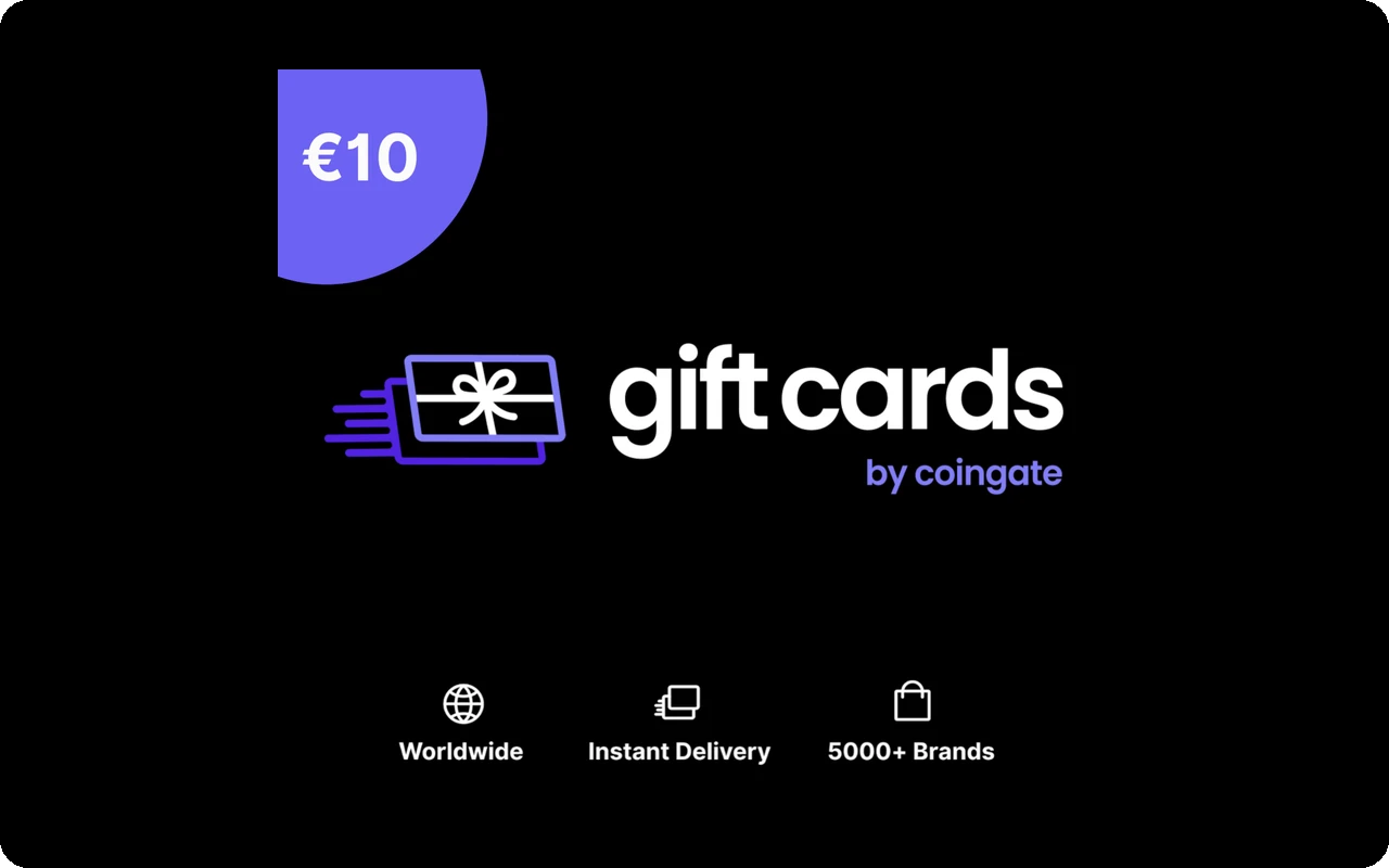 Coingate €10 Gift Card (Europe)