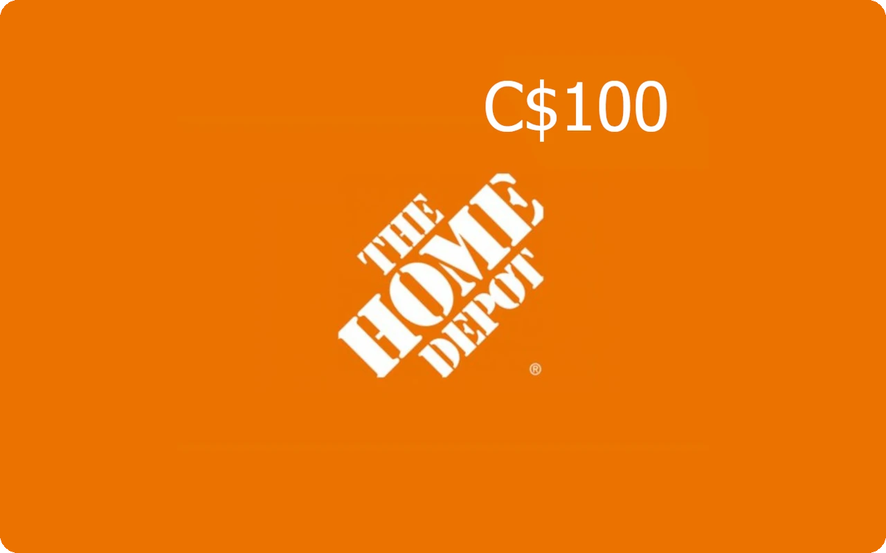 The Home Depot $100 Gift Card (Canada)