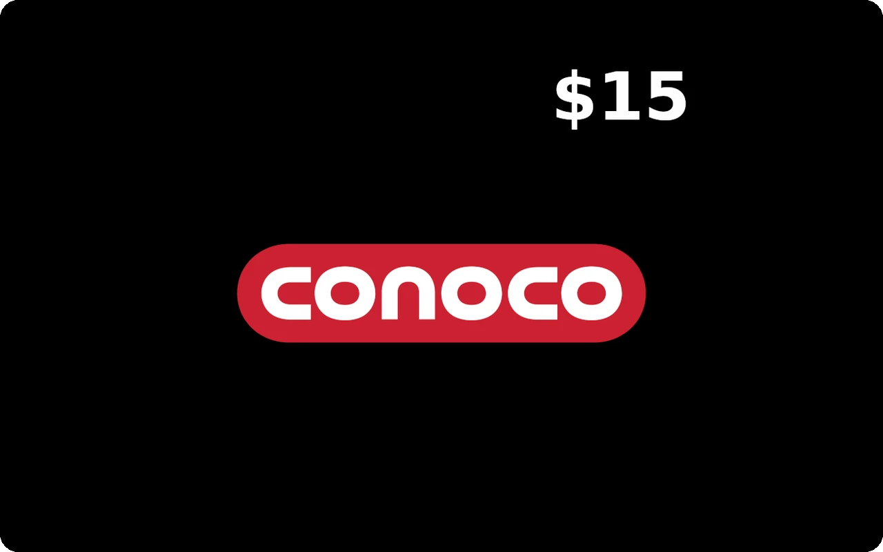 Conoco $15 Gift Card (United States)