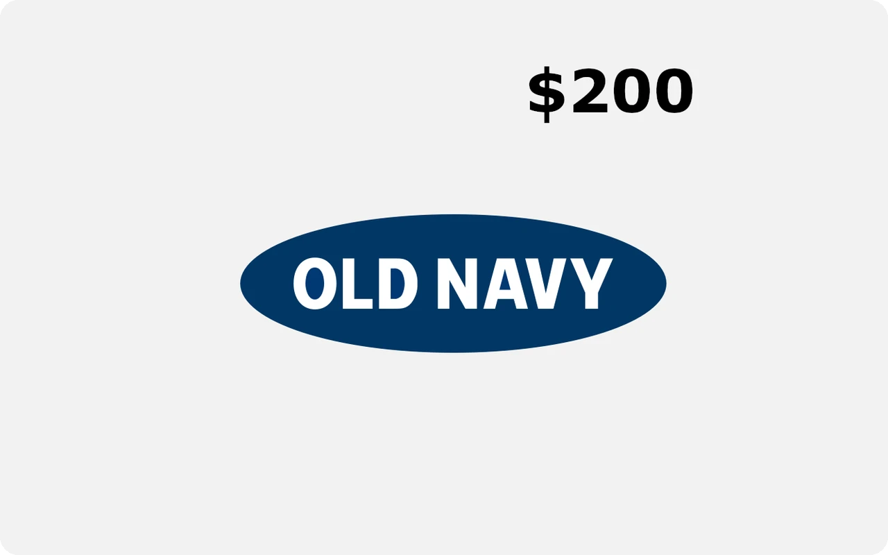 Old Navy $200 Gift Card (United States)