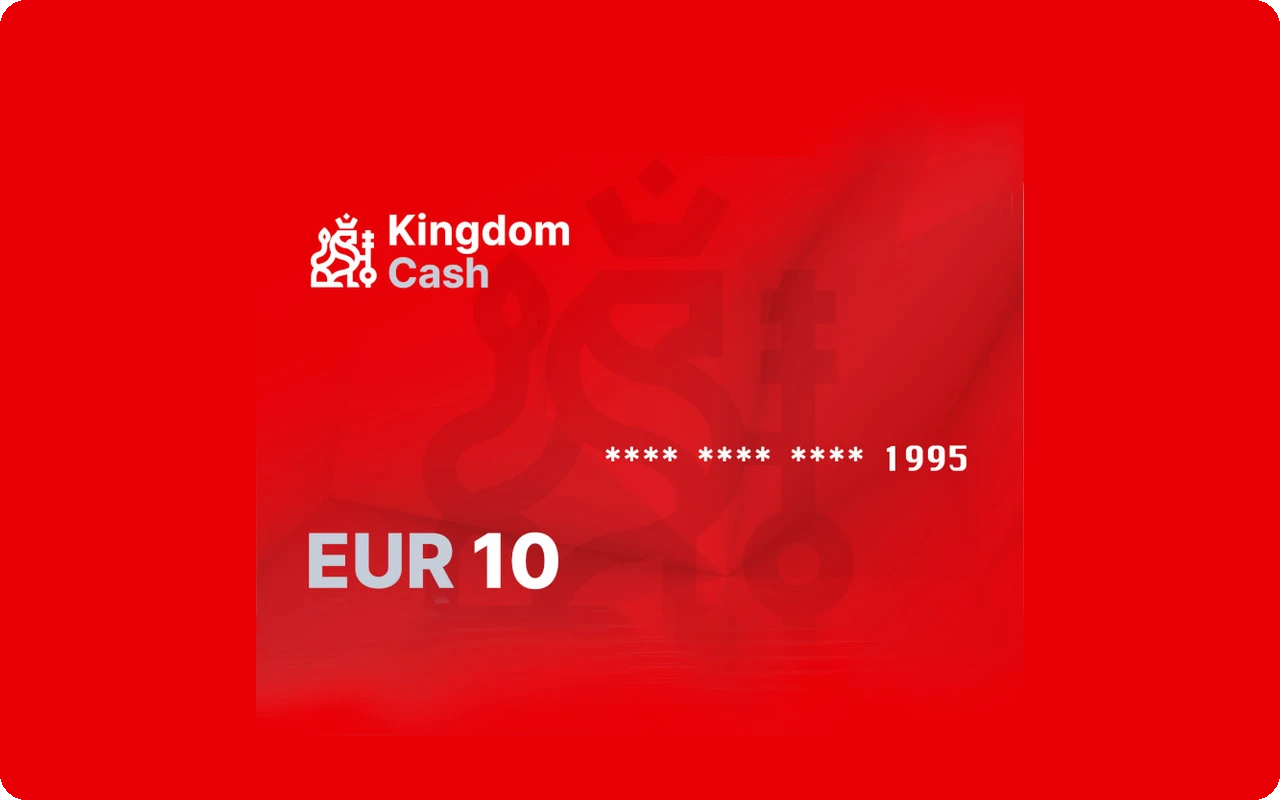 Kingdomcash €10 Gift Card (Europe)