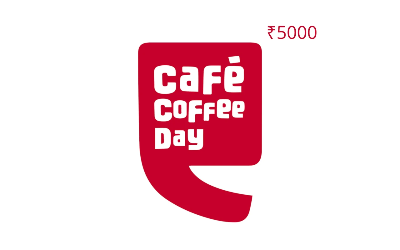 Cafe Coffee Day ₹5000 Gift Card (India)