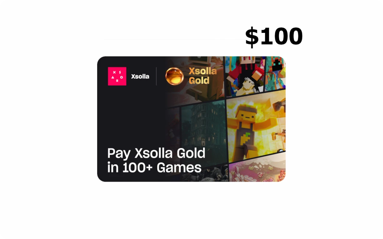 Xsolla Gold $100 Gift Card (United States)