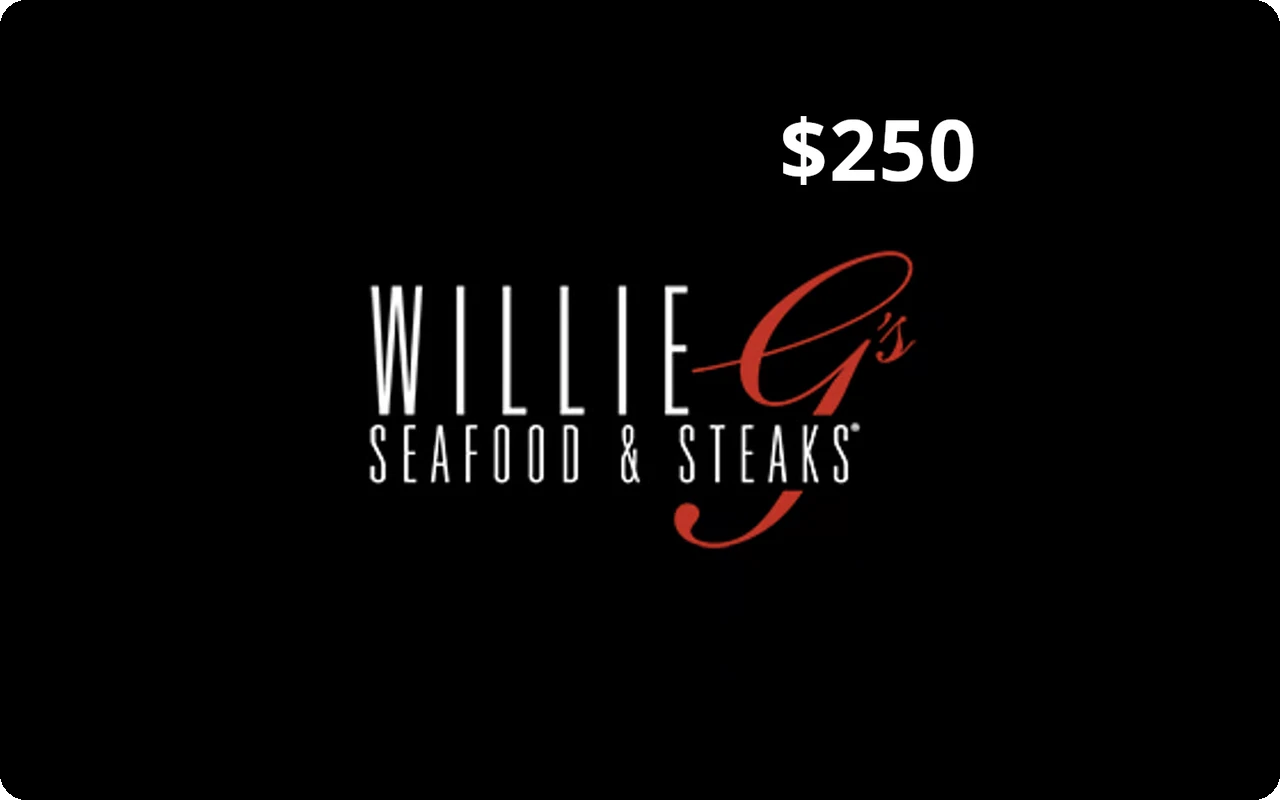 Willie G's $250 Gift Card (United States)