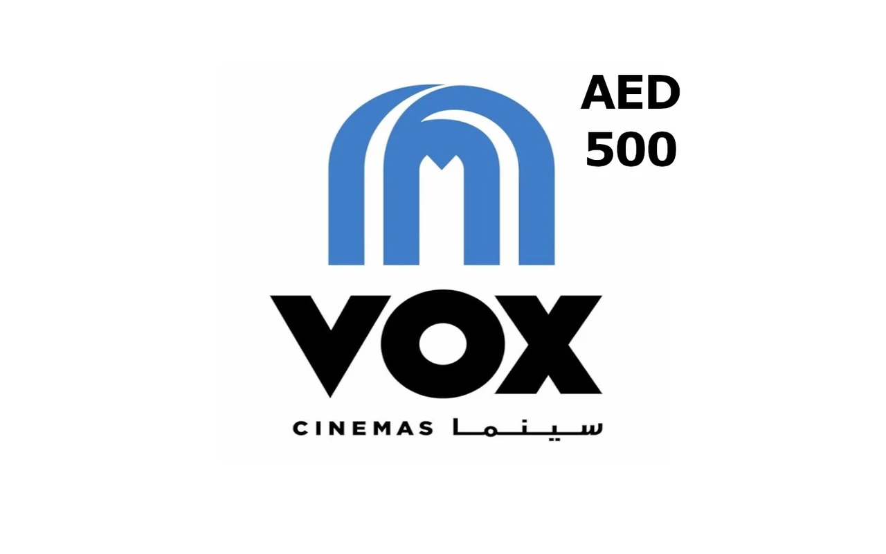 Vox Cinema 500 AED Gift Card (United Arab Emirates)