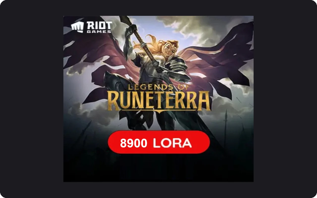 Legends Of Runeterra 8900 Gift Card (Turkey)