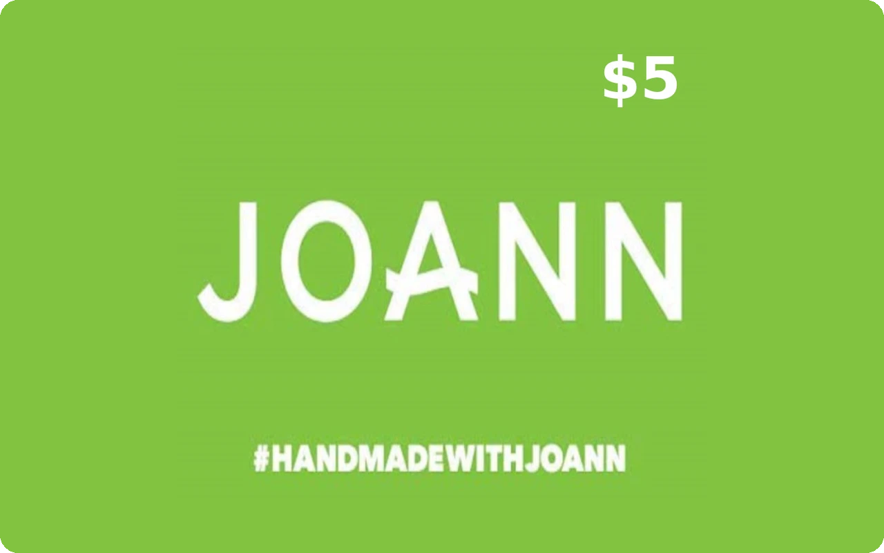 Joann Fabrics $5 Gift Card (United States)