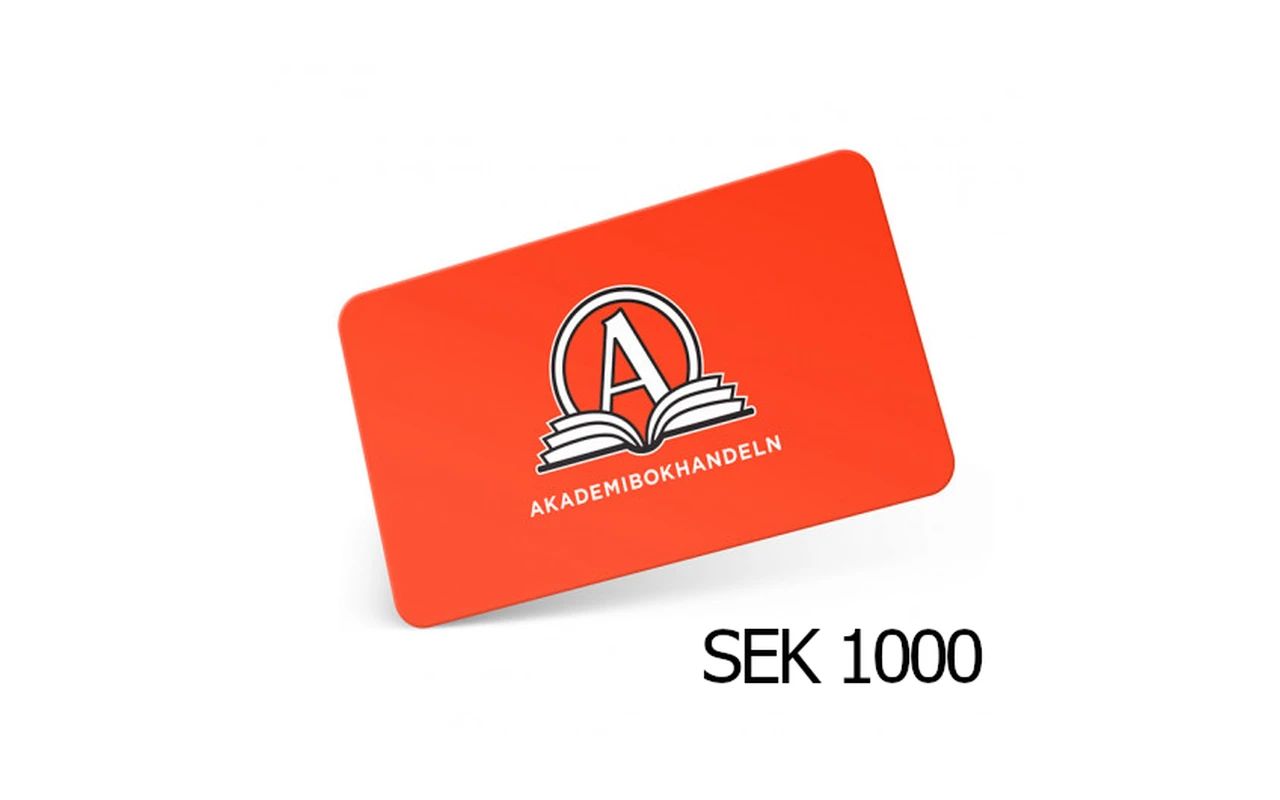 Akademibokhandeln 1000 kr Gift Card (Sweden)