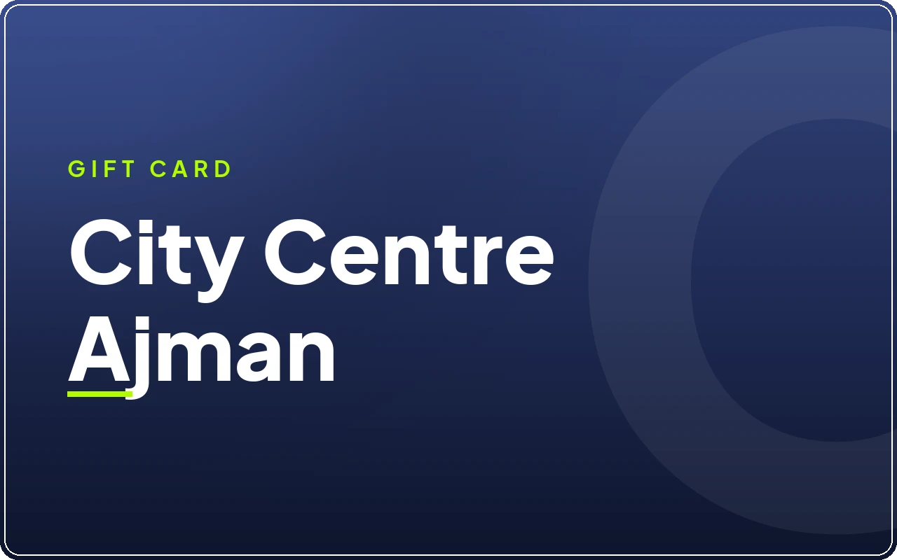 City Centre Ajman 250 AED Gift Card (United Arab Emirates)