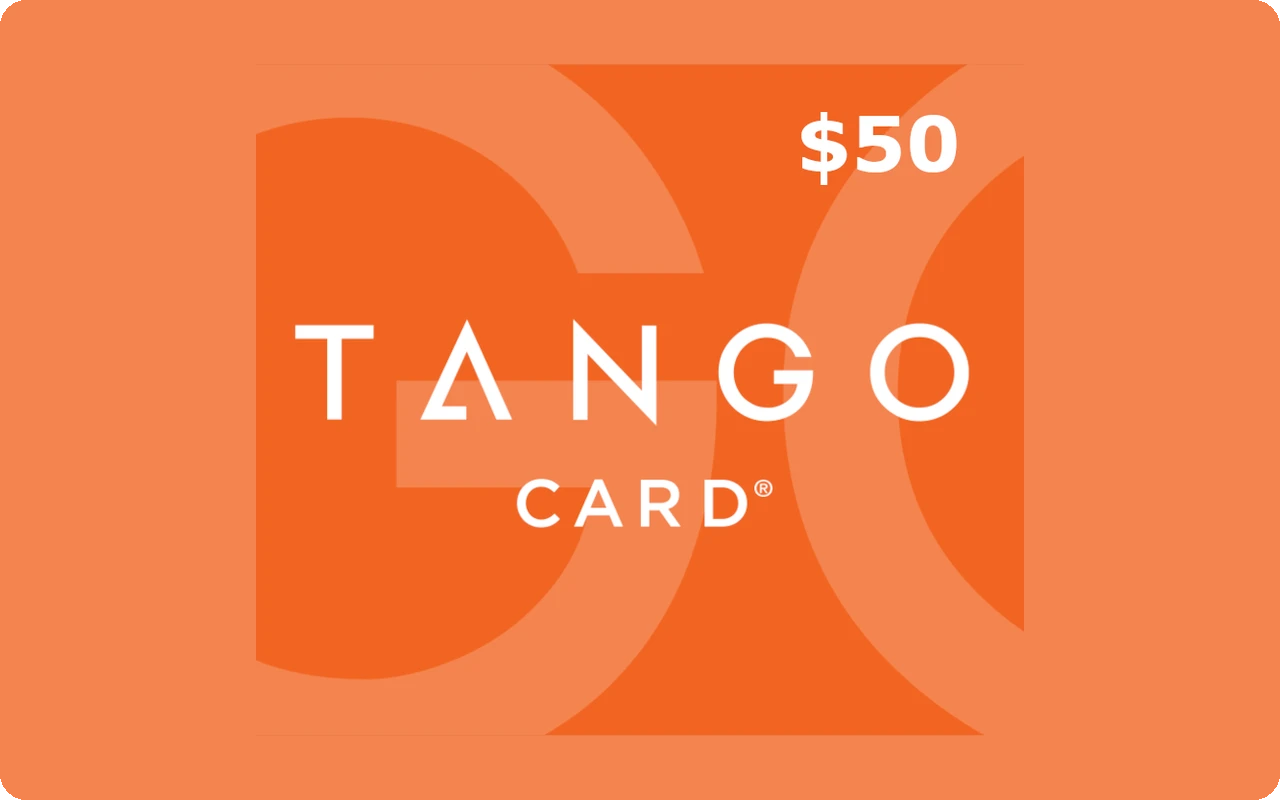 Tango $50 Gift Card