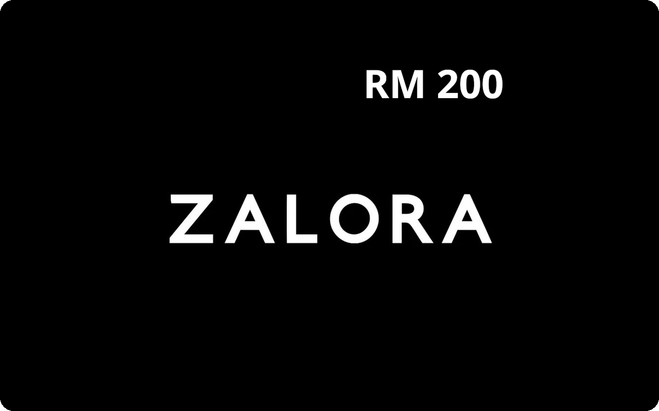 Zalora 200 RM Gift Card (Malaysia)