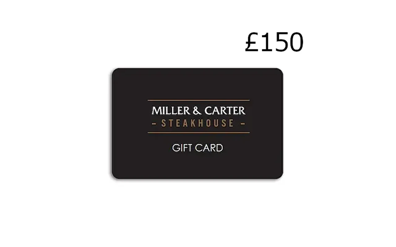 Miller & Carter £150 Gift Card (United Kingdom)