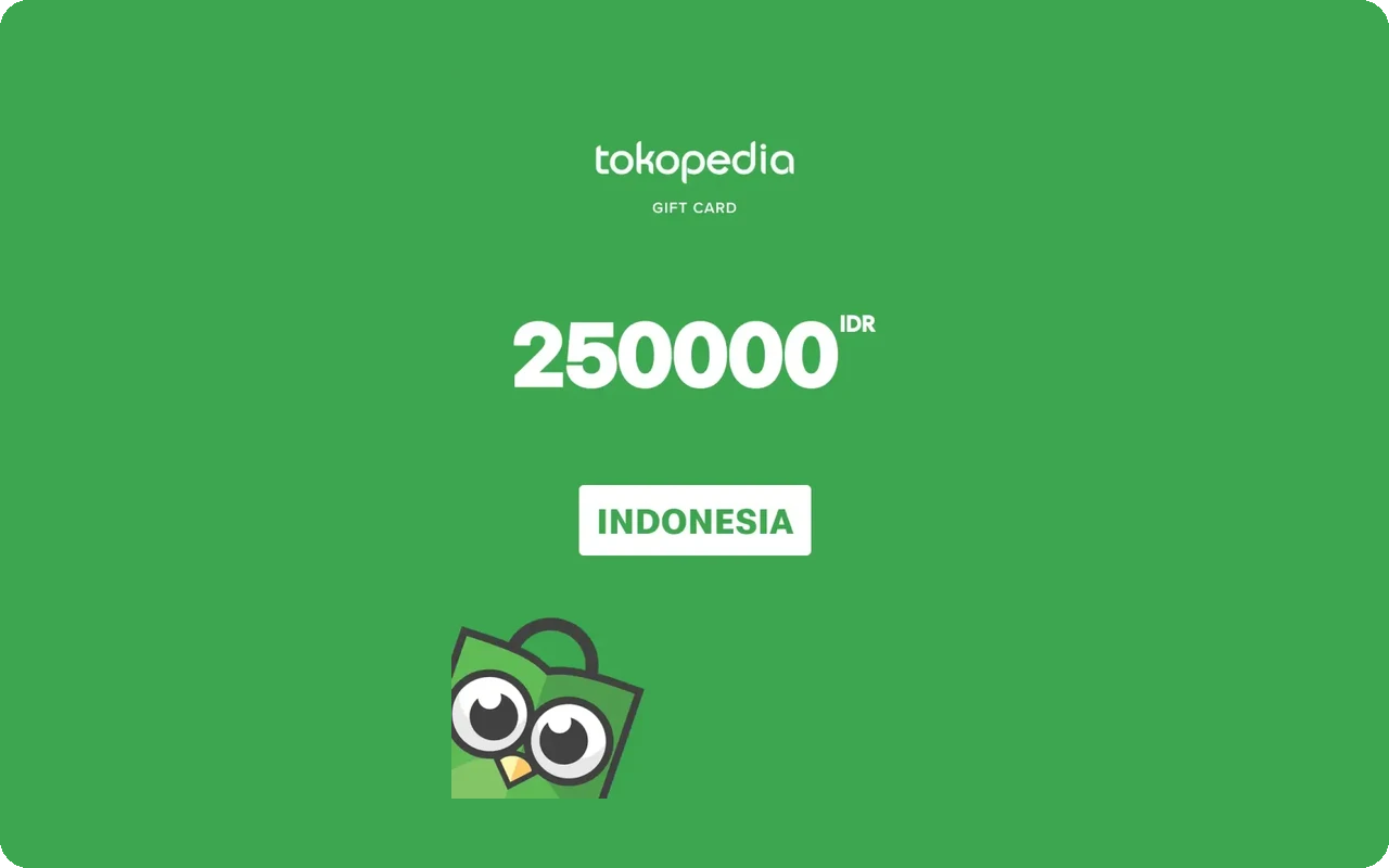 Tokopedia 250000 IDR (Tokopedia) (ID)