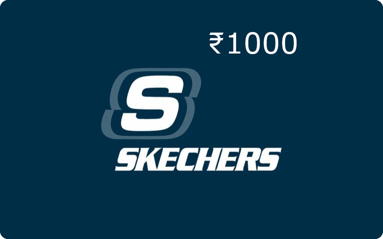 Skechers ₹1000 Gift Card (India)