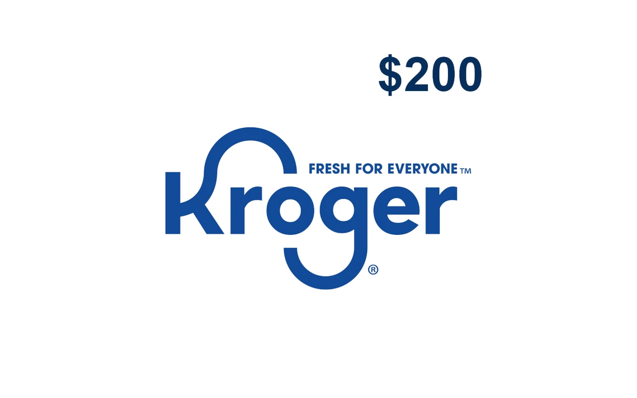 Kroger $200 Gift Card (United States)