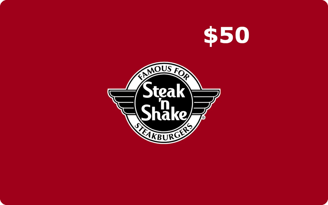 Steak 'n Shake $50 Gift Card (United States)