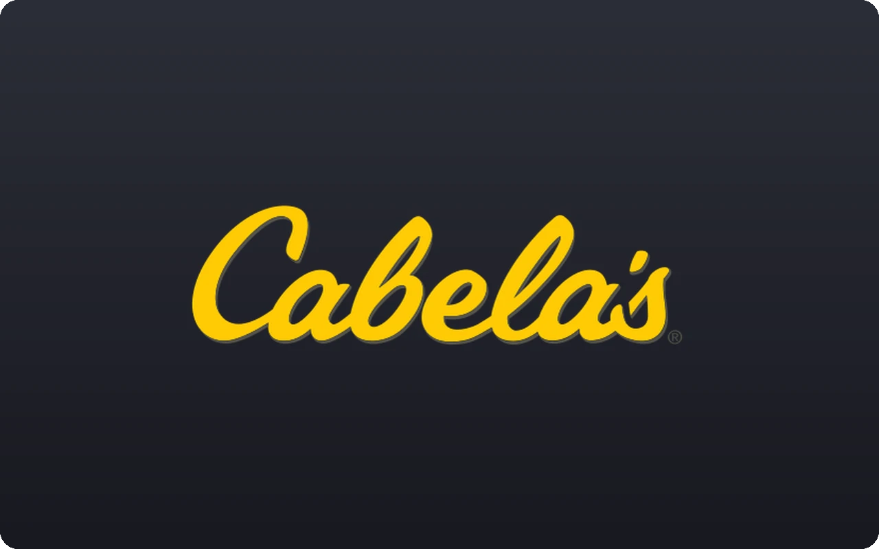 Cabelas $100 Gift Card (United States)