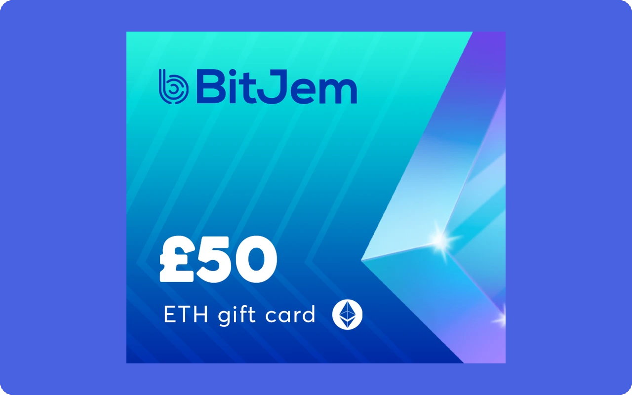 Bitjem Crypto £50 Gift Card