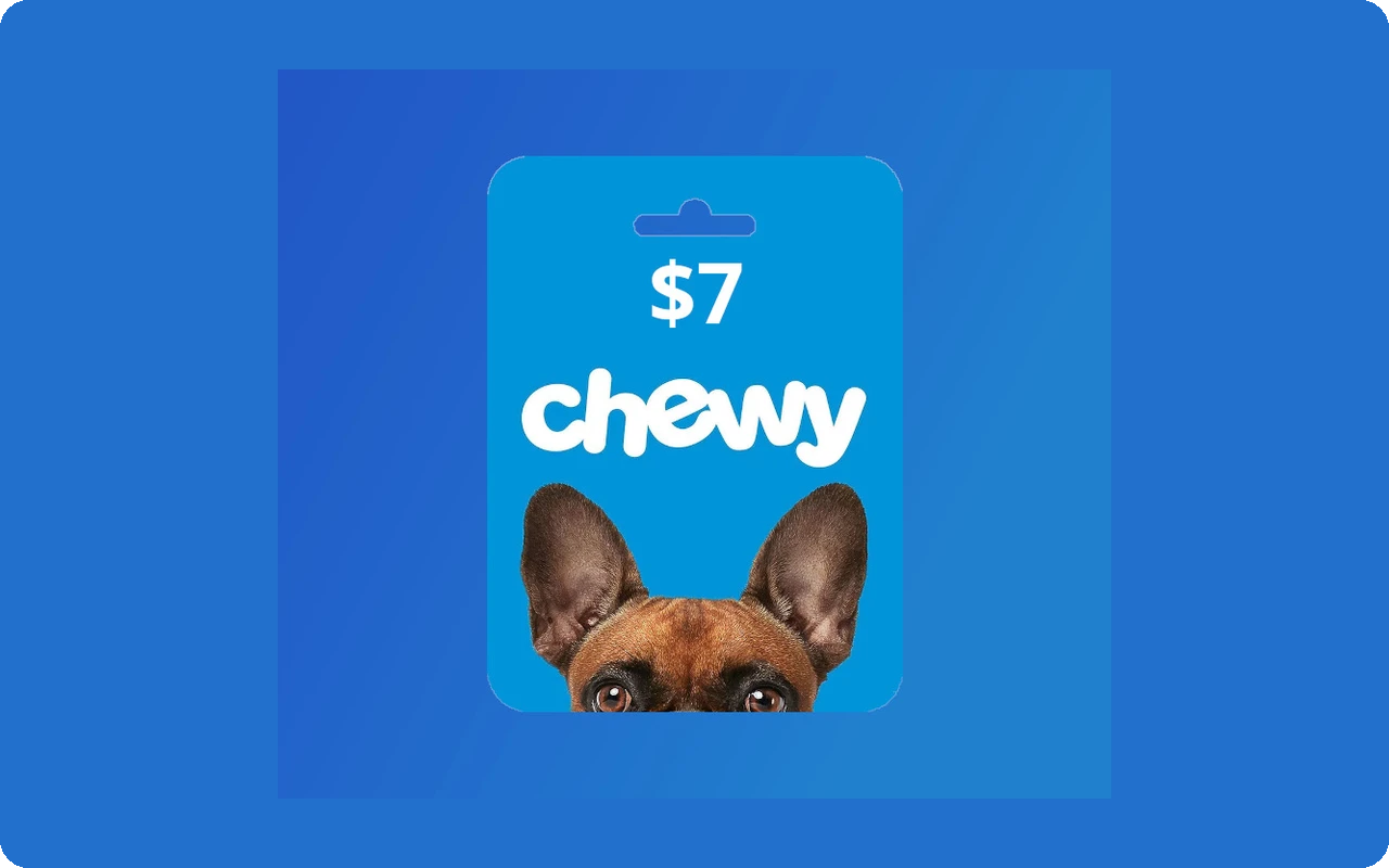 Chewy $7 Gift Card (United States)