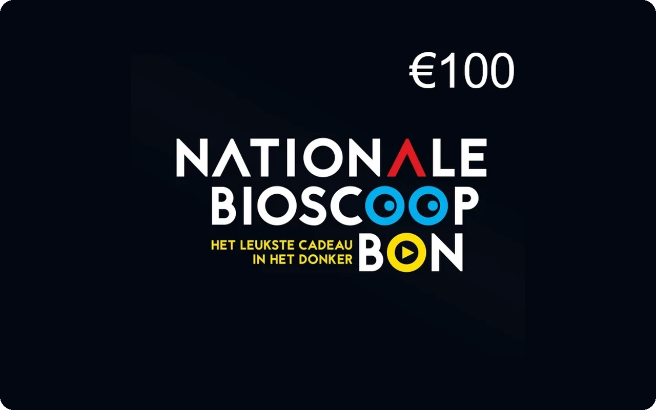 Nationale Bioscoopbon €100 Gift Card (Netherlands)