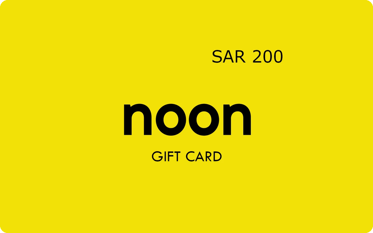 Noon 200 SAR Gift Card (Saudi Arabia)
