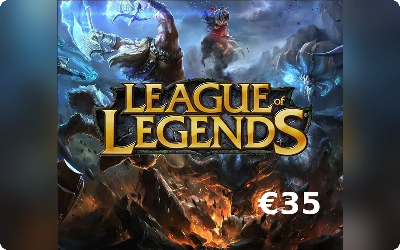 League of Legends €35 Gift Card (Europe)