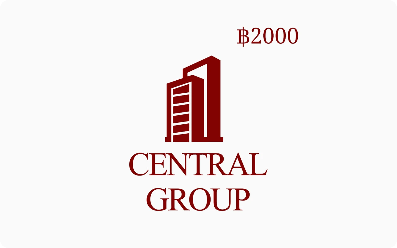 Central Group ฿2000 Gift Card (Thailand)