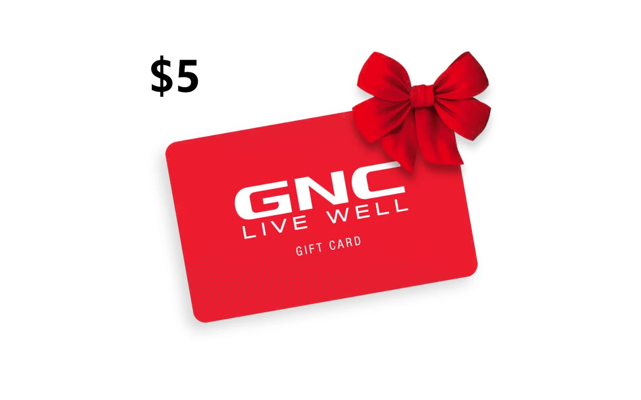 GNC $5 Gift Card (United States)