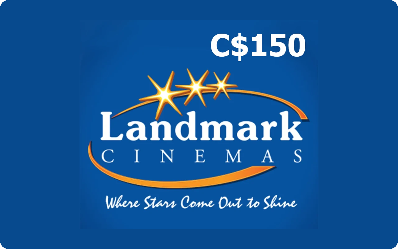 Landmark Cinemas C$150 Gift Card (Canada)