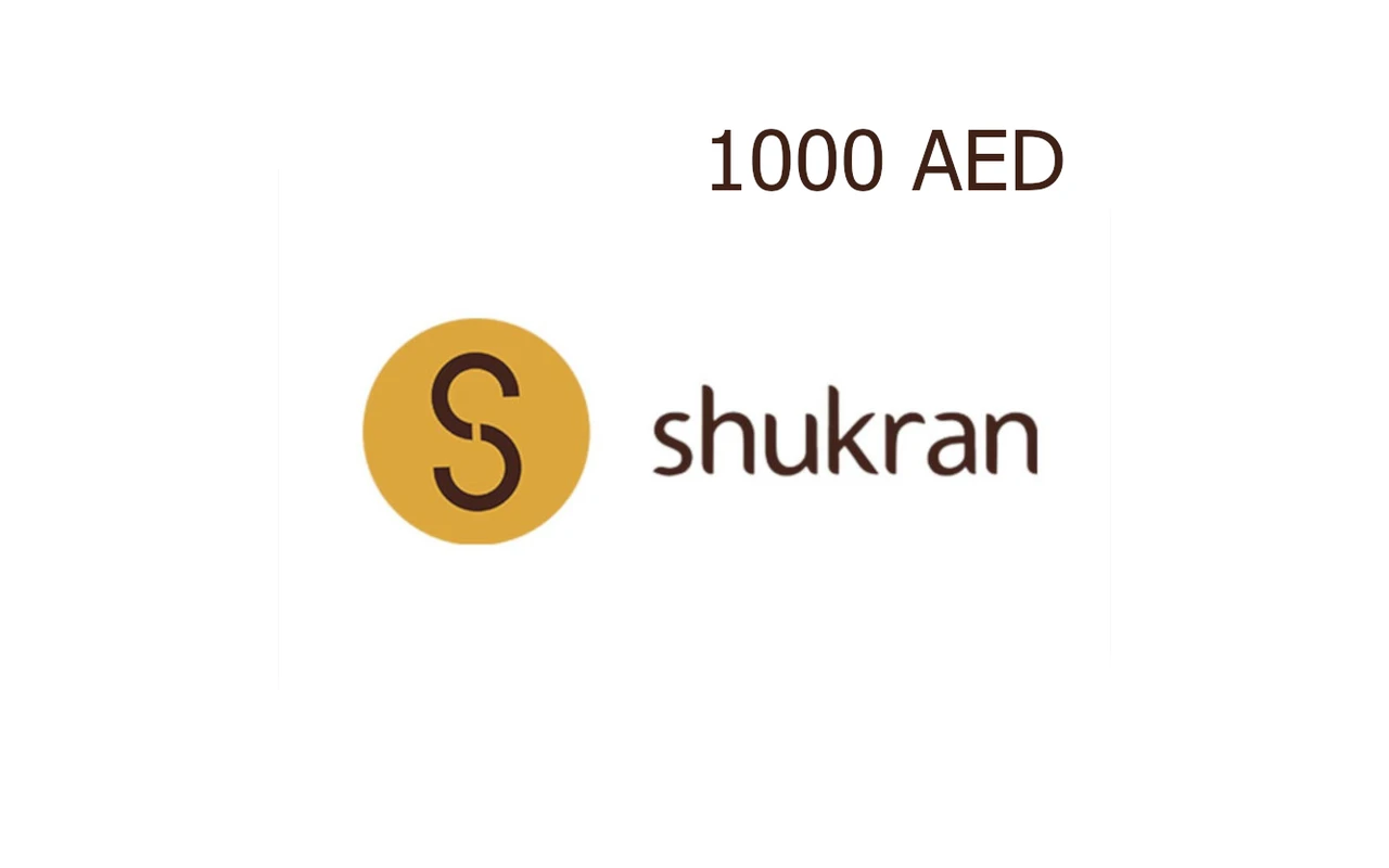 Shukran 1000 AED Gift Card (United Arab Emirates)