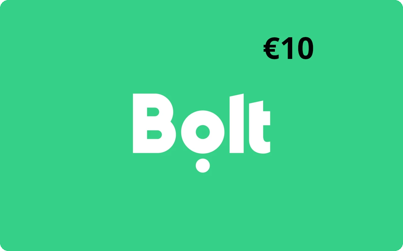 Bolt €10 Gift Card (Germany)