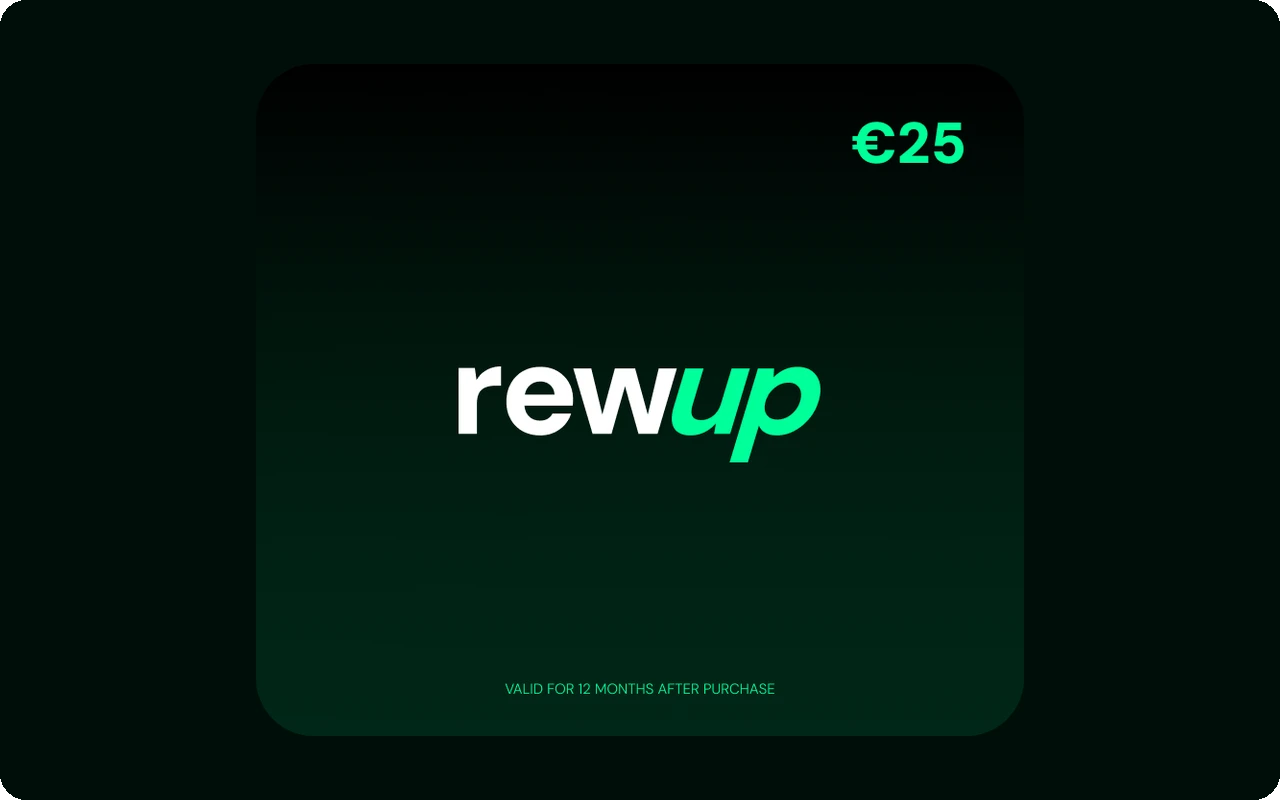Rewup €25 Gift Card (Europe)