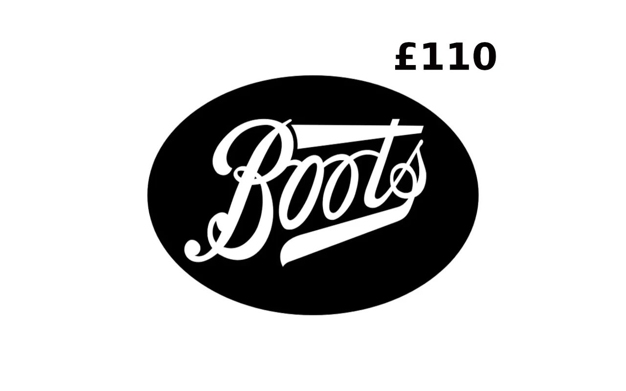 Boots £110 Gift Card (United Kingdom)