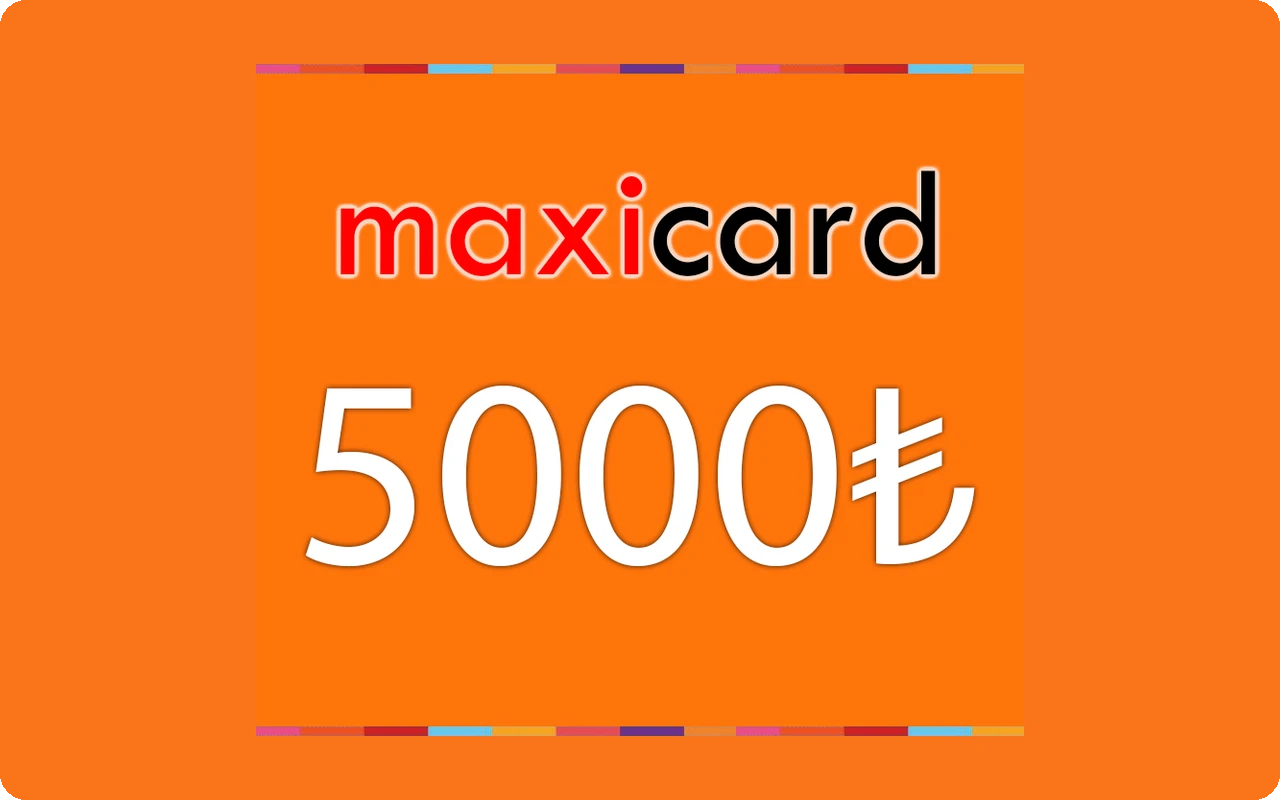 Maxicard ₺5000 Gift Card (Turkey)