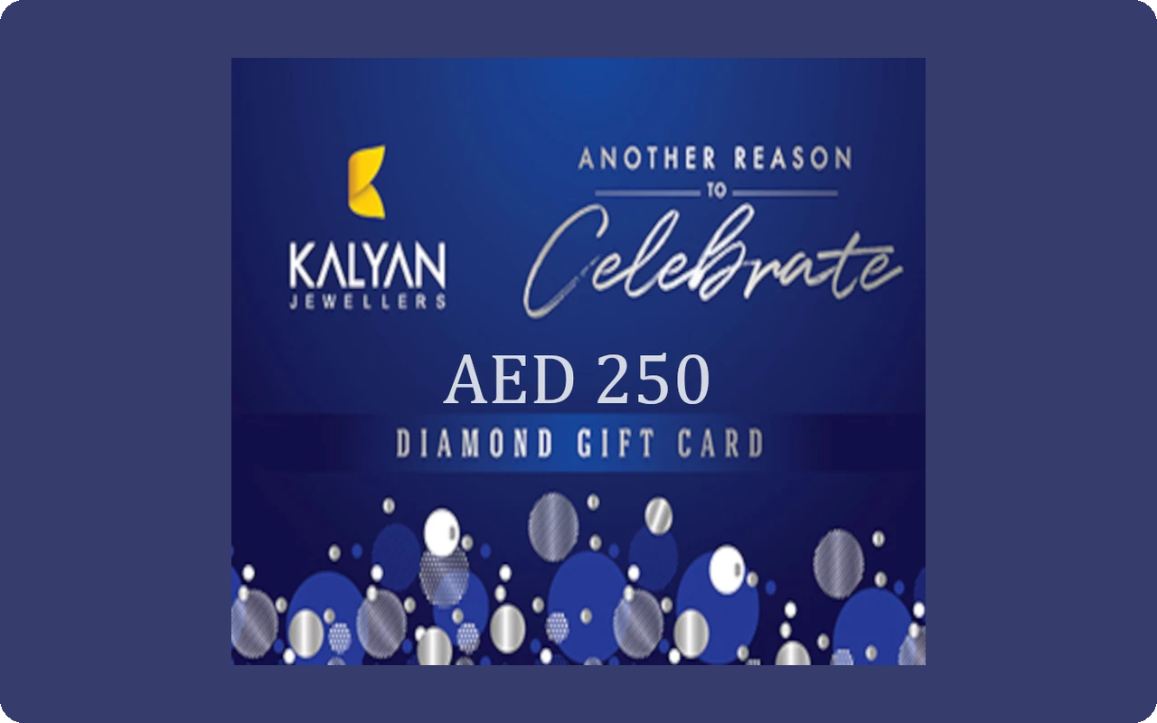 Kalyan Jewellers Diamond 250 AED Gift Card (United Arab Emirates)