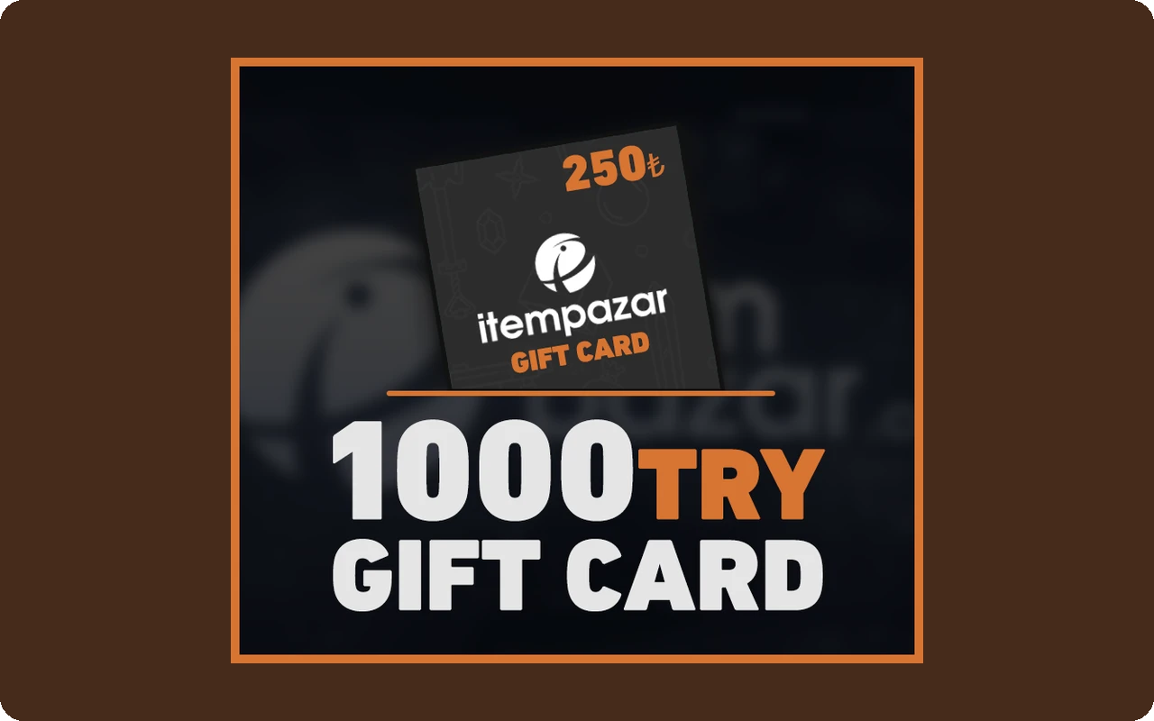 Itempazar ₺1000 Gift Card (Turkey)