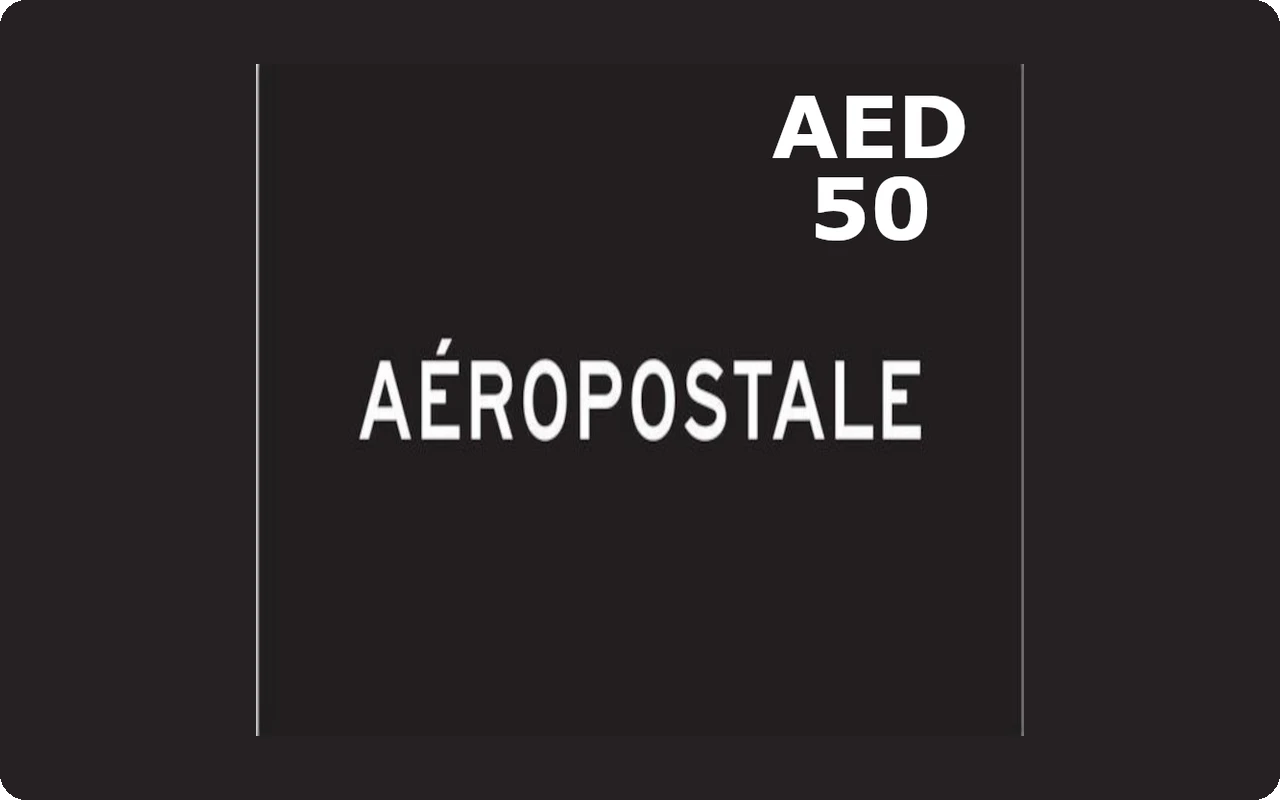 Aeropostale 50 AED Gift Card (United Arab Emirates)