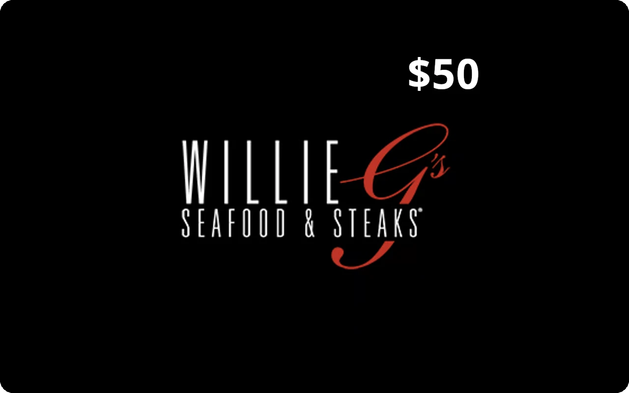 Willie G's $50 Gift Card (United States)
